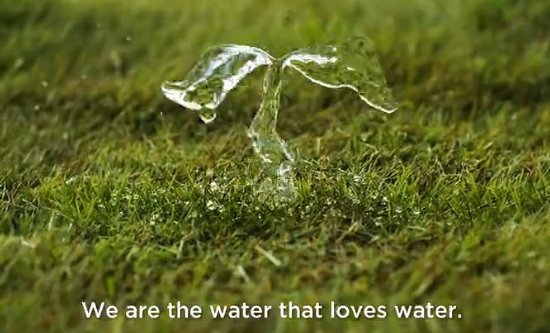 风靡日本的天然水I LOHAS产品宣传片策划
